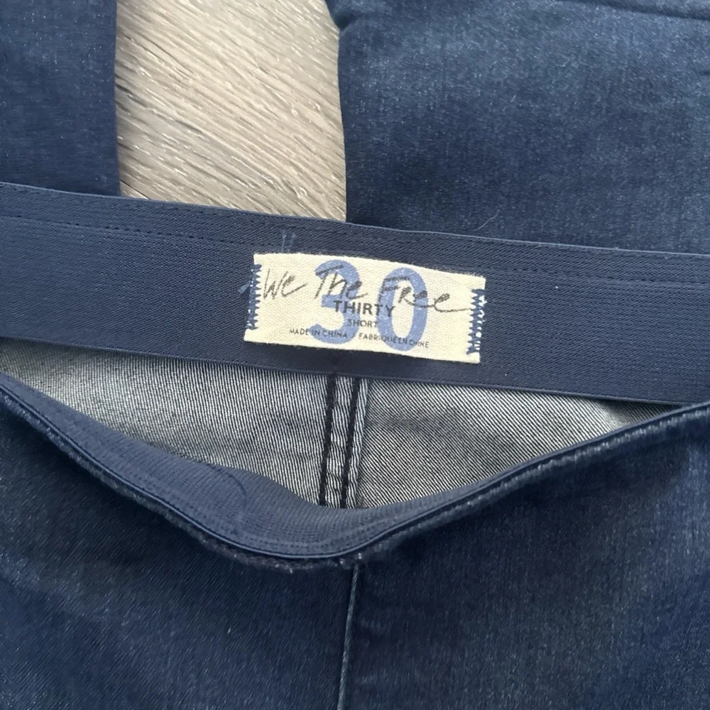 We The Free Dark Blue Flare Jeans - Picture 2 of 4